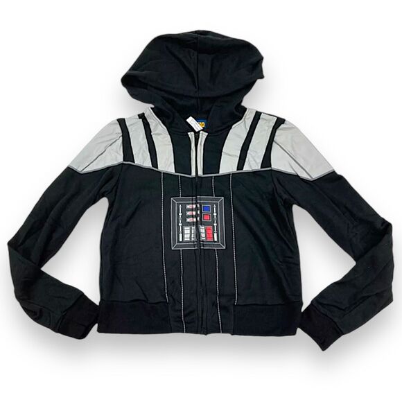 Disney Star Wars Darth Vader Fleece Costume Hoodie - WOMENS S/M (up to size 8) - Picture 11 of 13